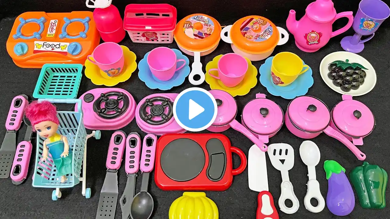 7 Minutes Most Satisfying with Unboxing Hello Kitty Cute Tiny Mini Kitchen Set ASMR | Review Toys