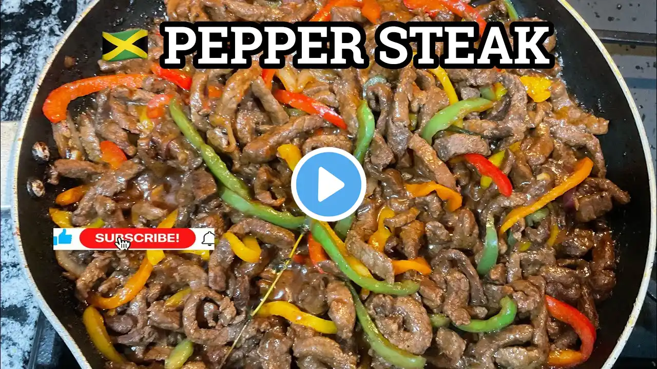 Perfect Pepper Steak Recipe Jamaican Style in 30 Mins