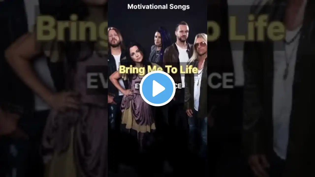 Bring Me To Life - Evanescence (Motivational Songs) #music #motivation #quotes