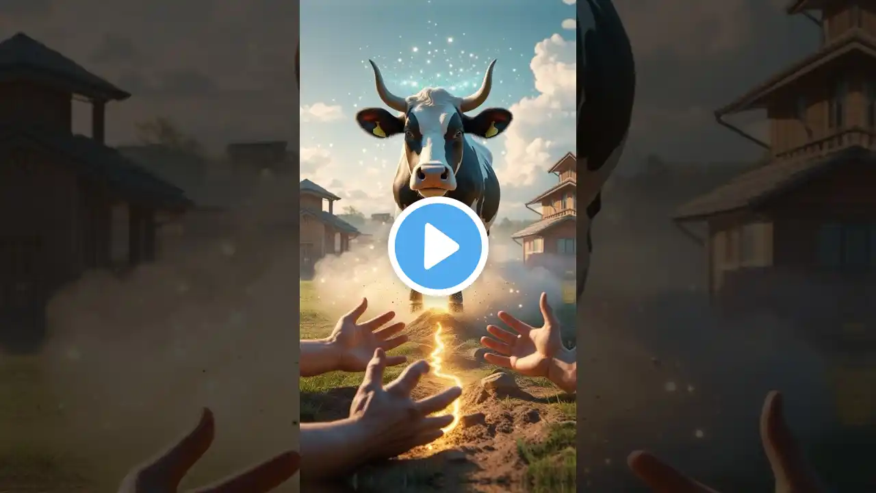 A story of a cow 🐄that gives golden milk🥛|#cow #farmer #ai #animals #shorts #viral #youtubeshorts