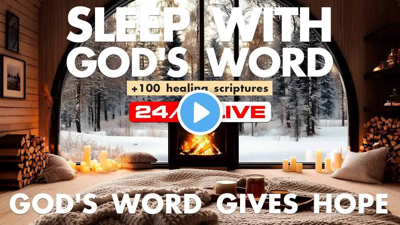 God's Promises bring peace and hope. Relax with Bible verses for healing. Sleep with God's Word.