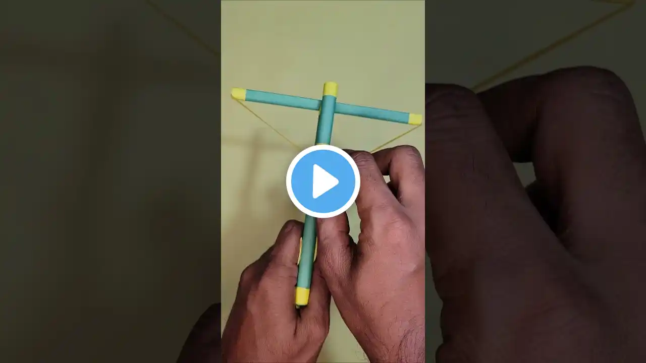 Paper Bow & Arrow #shortvideo #toys #slingshots #papercraft #diy #gun #handmade #paperc