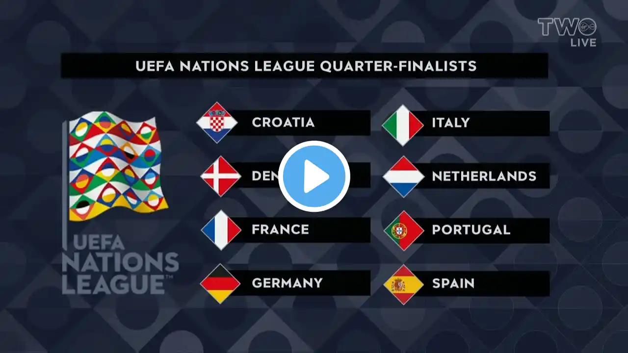 The 8 Nations League quarter-finalists confirmed!