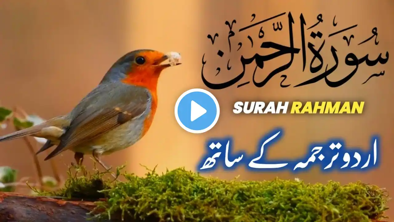 SURAH RAHMAN TARJUMA KE SATH QARI AL SHAIKH ABDUL BASIT ABDUL SAMAD | SURAH AL RAHMAN | EPI - 429