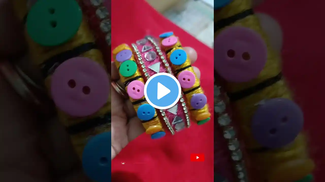 😱Diy bangles at home#diy #viralvideo #navratrispecial #bangles#mirror #youtubeshorts #shorts