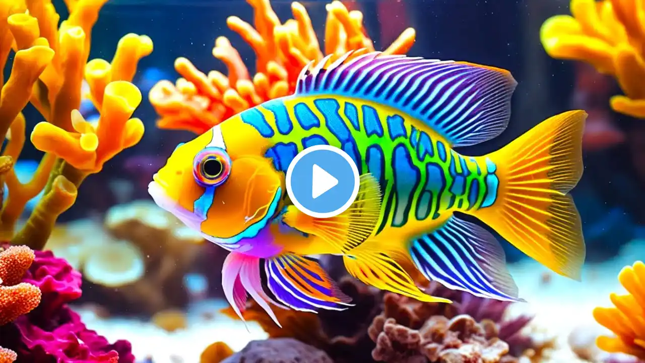 The Colors of the Ocean 4K ULTRA HD π The Best 4K Sea Animals for Relaxation & Calming Music #3