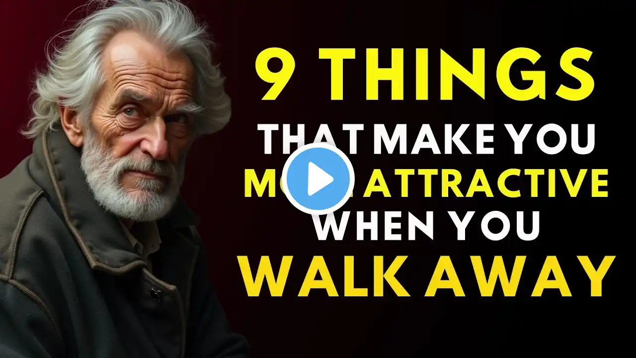 9 Powerful Things That Make You More Attractive When You Walk Away | Stoic Philosophy