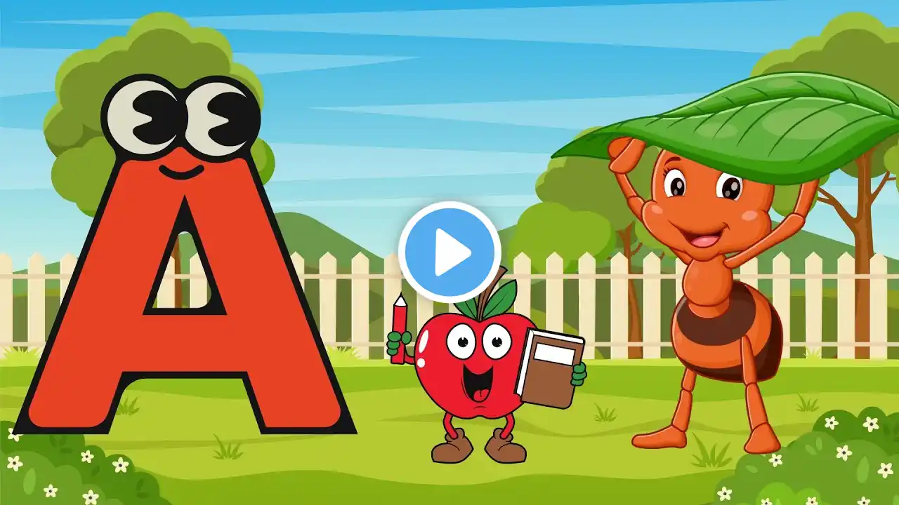 ABC Fun! 🎵 The Letter A Song with Catchy Music! 🎶 I Learn ABC I Kids Songs I Karaoke