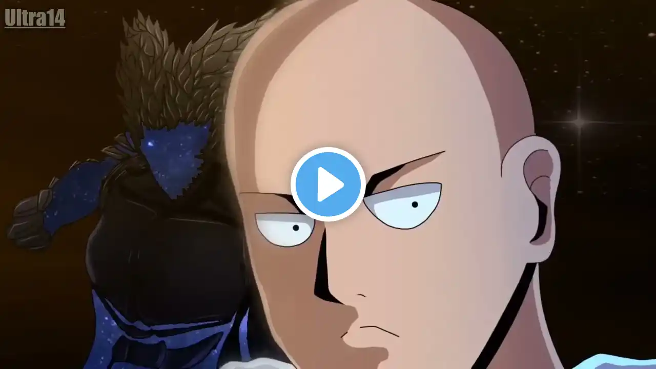 Saitama vs Cosmic Garou   One Punch Man Fan Animation full