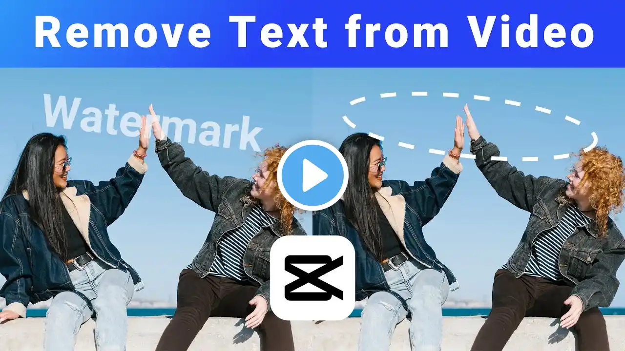 Free! How to remove watermark from video using Capcut? | Tutorial | Picsman