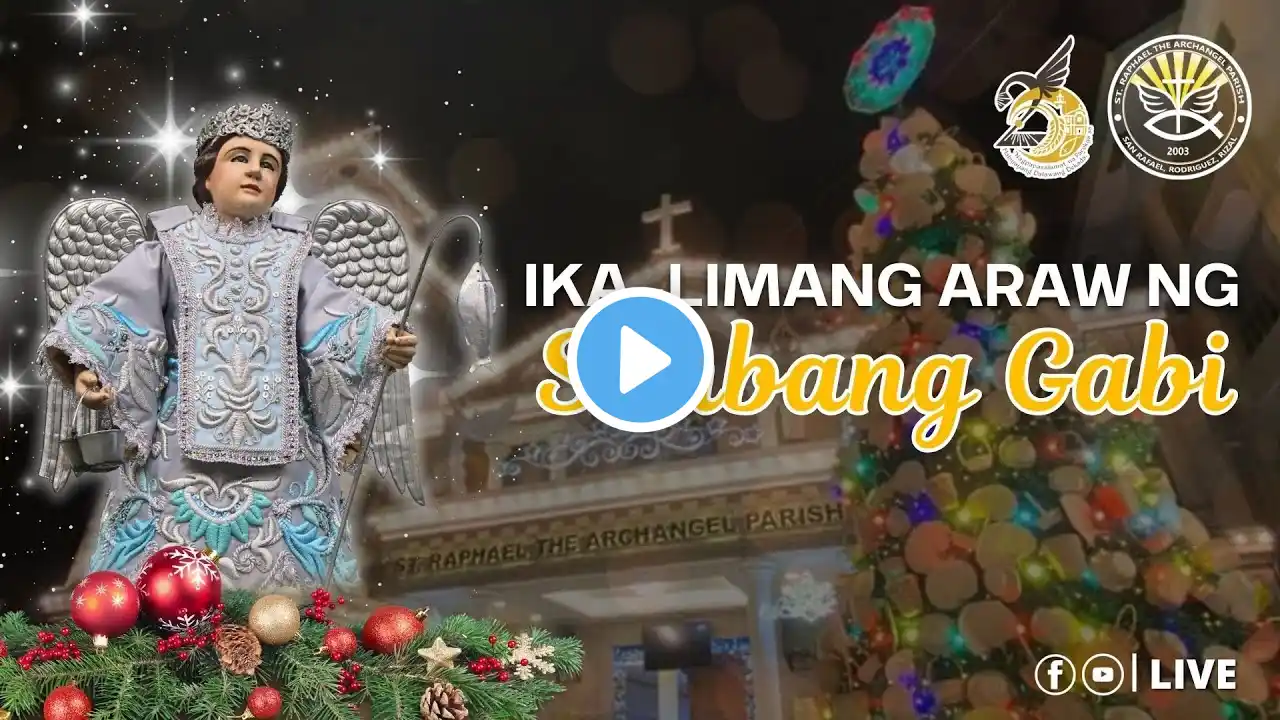 Ikalimang Araw ng Simbang Gabi | Disyembre 19, 2023 | 9:00 NG