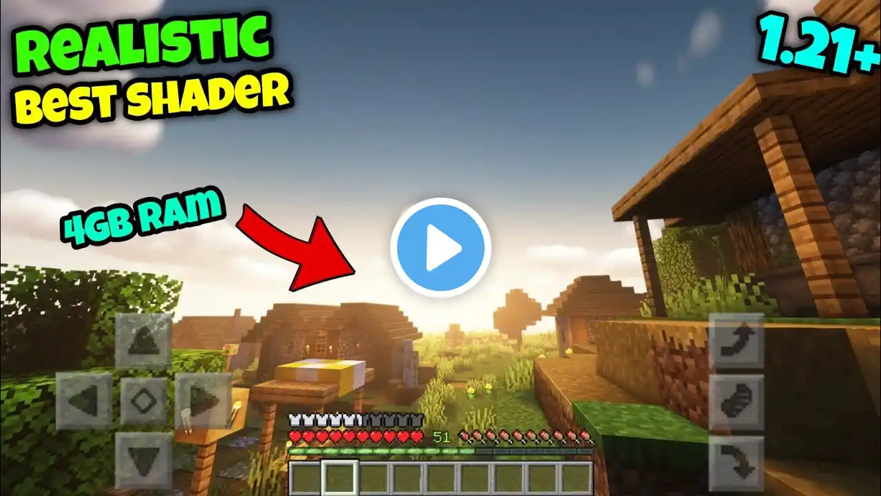 No Lag Shader For Minecraft PE 1.21+ | Best Shader For MCPE Low End Device 1.21+ | Working 3GB 4GB