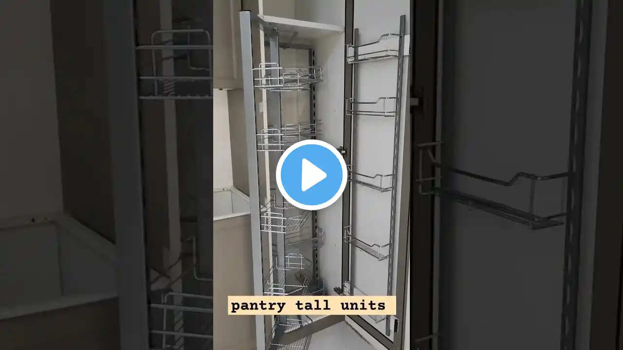 pantry tall units/modular kitchen/kitchen design #shorts #shortsfeed #ytshorts #kitchen #homedecor