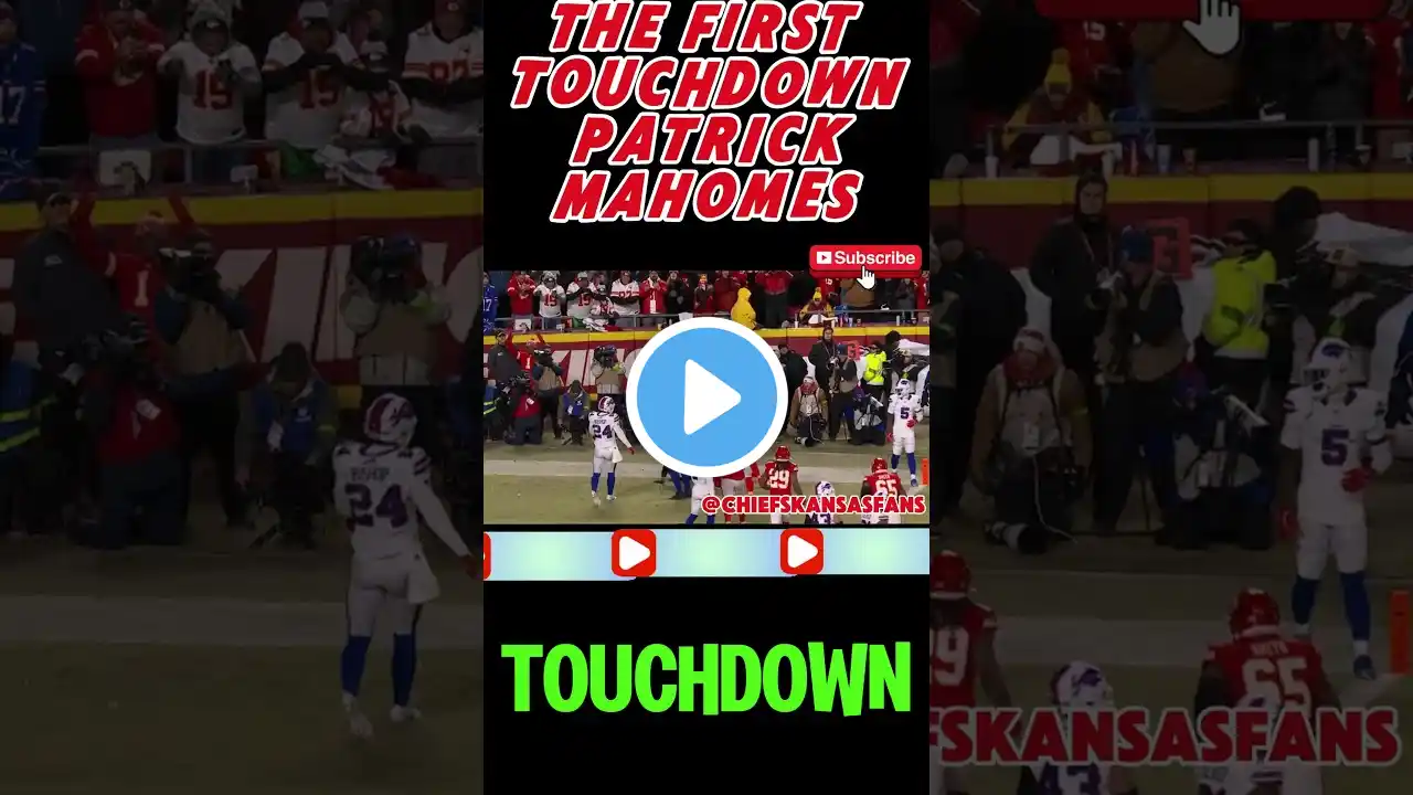 KANSAS CITY CHIEFS 🏈🔥 vs BUFFALO BILLS ⚡💥 | THE FIRST TOUCHDOWN 🏆🚀 PATRICK MAHOMES 🌟