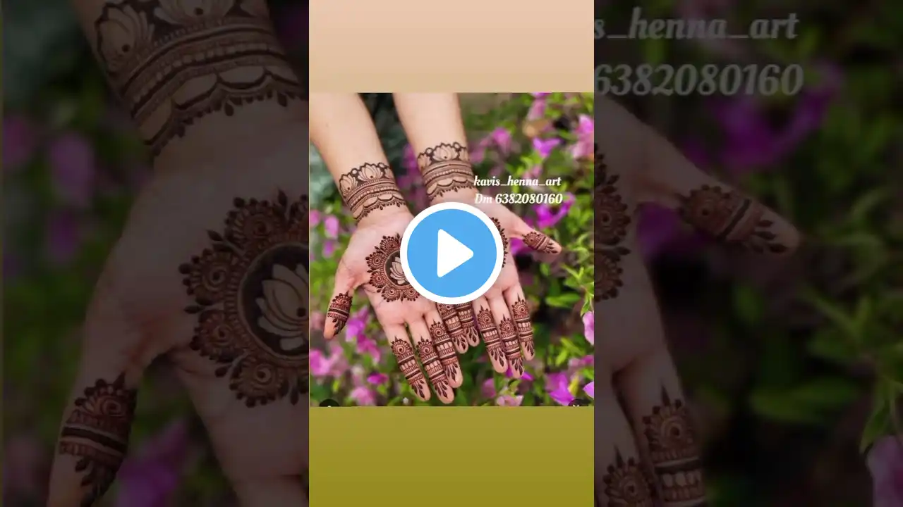 #mehndi #mehndiart #henna #hennadesigns #mehandi #ytshorts #shortsfeed #shorts #youtubeshorts #art