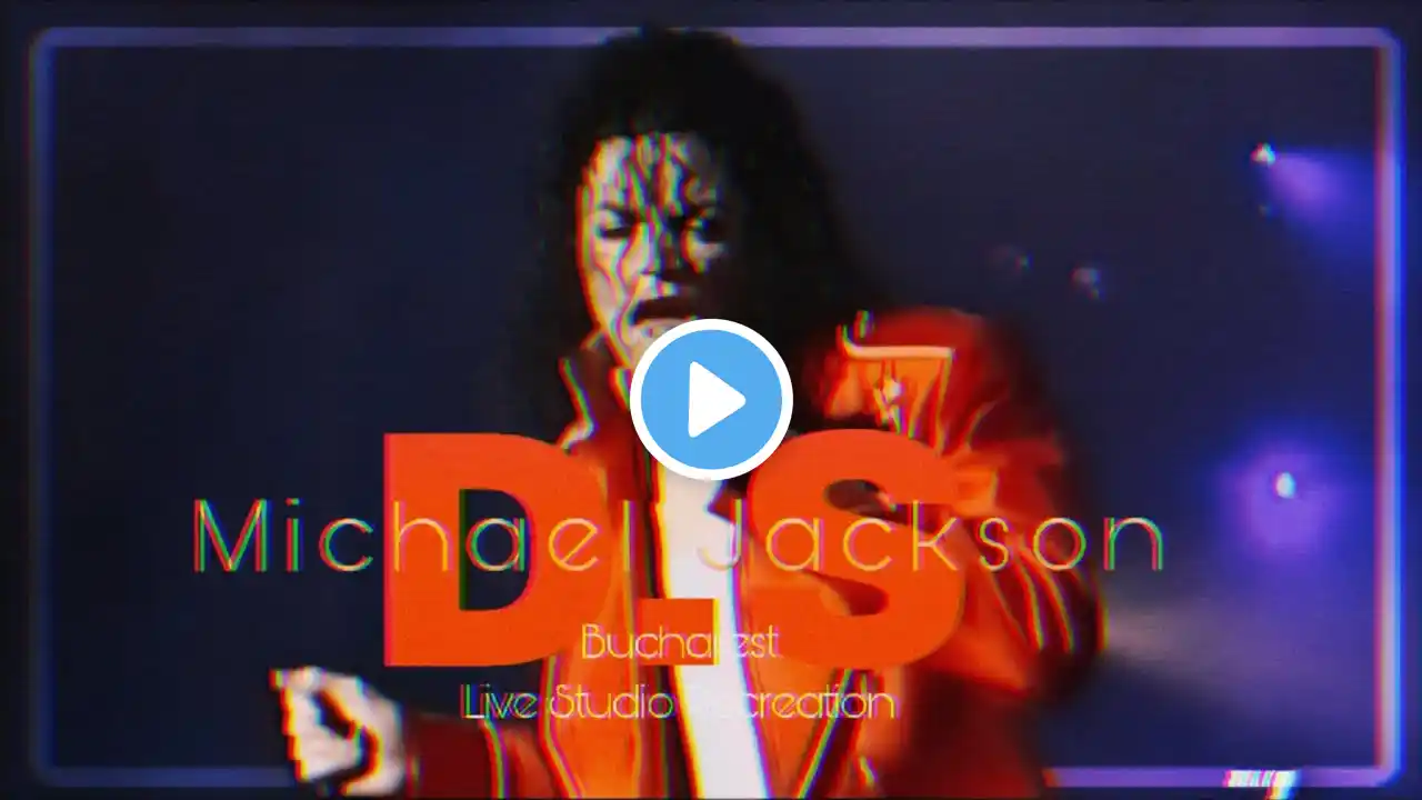 Michael Jackson - D.S | History Tour Bucharest • Live Studio Recreation