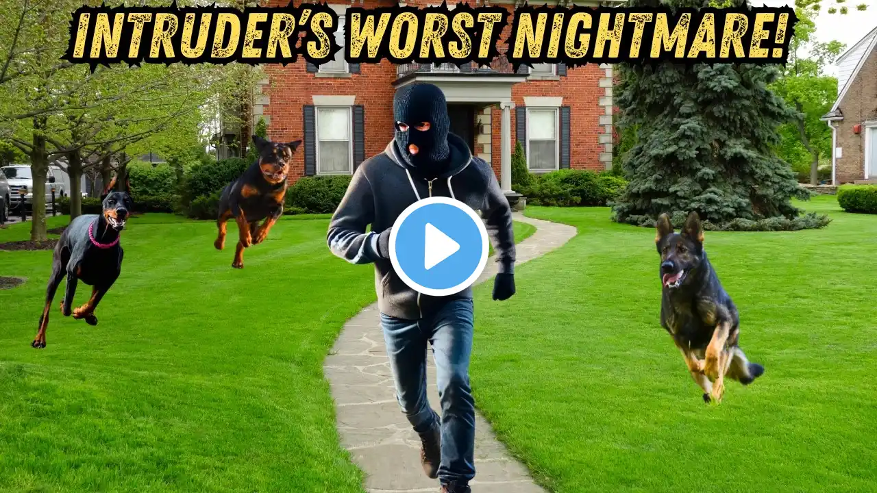 Top 10 Dogs That Can Take Down Any Intruder! 🐶⚔️