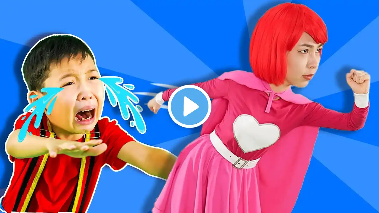 My Superhero Mommy & Boo Boo Song | Hokie Pokie Kids Videos