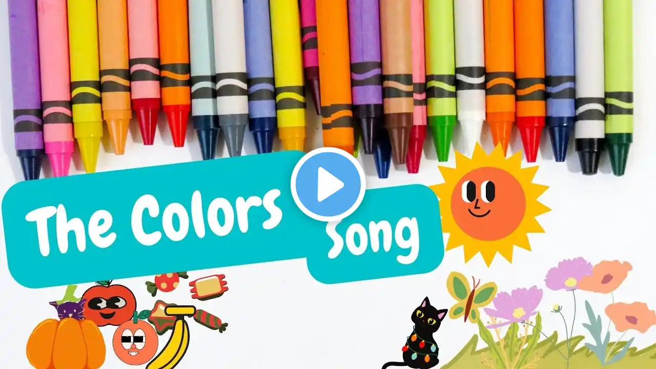 The Colors Song | Learn Colors for Kids | Fun & Interactive Educational Video #learningcolorsforkids