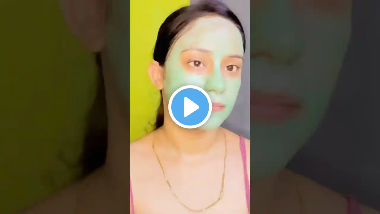 DOT & KEY GREEN CLAY MASK 💚#shortvideo #bikaner #viralvideo #facemaskforacne #youtubeshort #viral