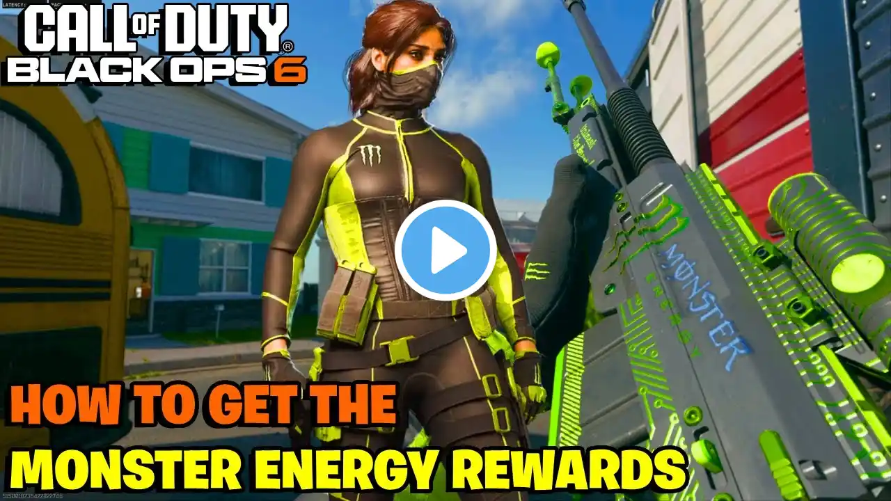 How To Unlock The Monster Energy Operator Skin and Blueprint in Black Ops 6!