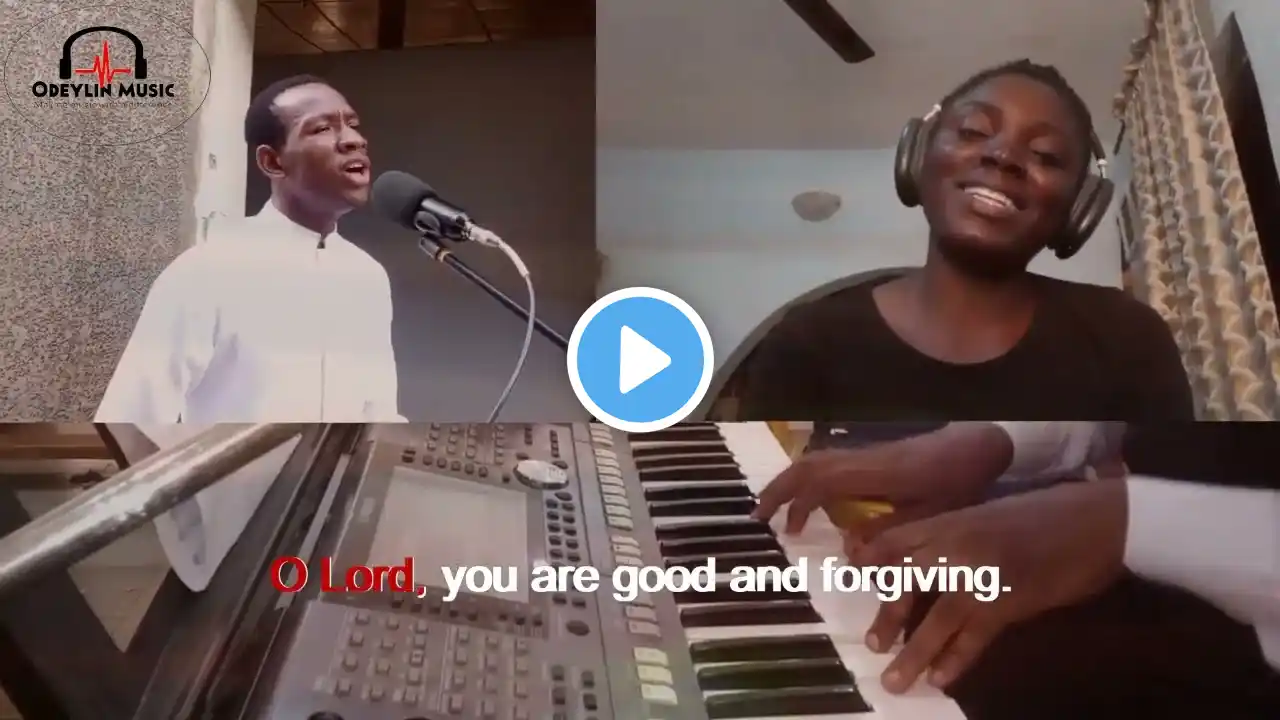 Moshe Blessing, Linus E. Odey, Bro. Moses Durojaiye sing Psalm ( O Lord, you are good and forgiving)