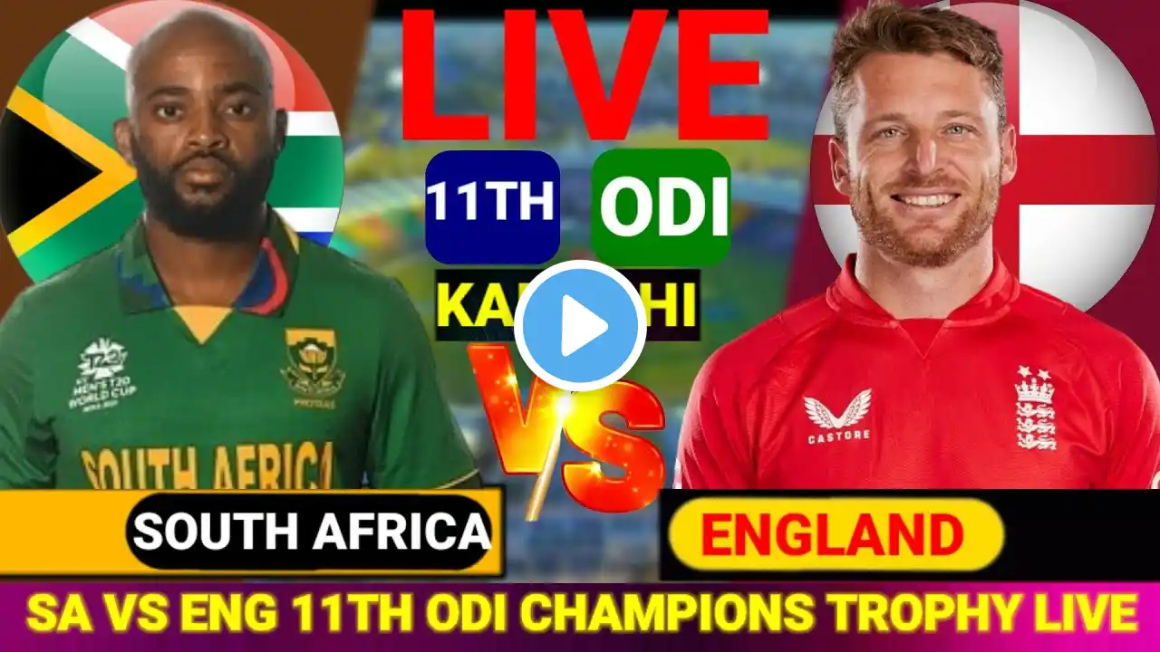ENG vs SA Live | England vs South Africa 11th ODI live | Live Cricket Scorecard & Commentary 2025