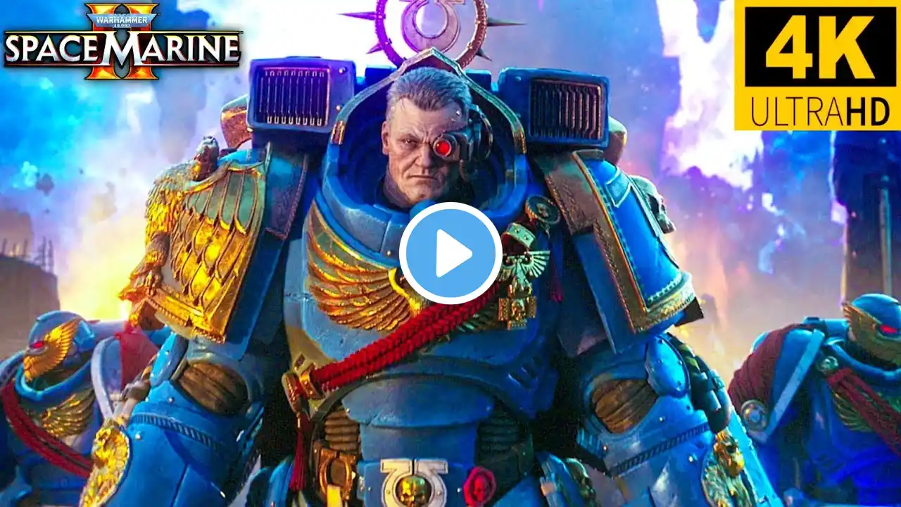 WARHAMMER 40K SPACE MARINE 2 FULL GAME Gameplay Walkthrough 4K 60FPS PC ULTRA HD - No Commentary