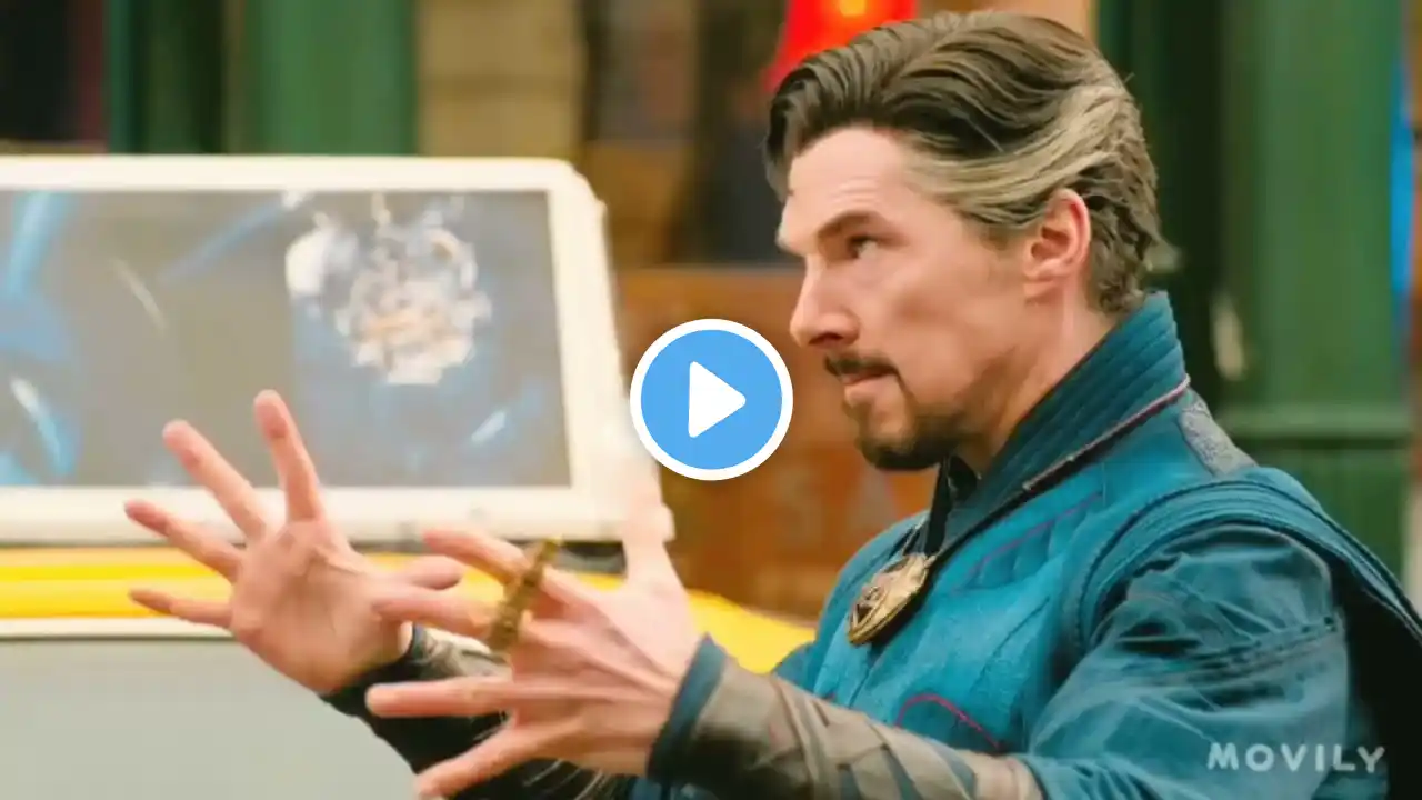 Doctor Strange battles Gargantos exclusive clip from 'Doctor Strange in the Multiverse of Madness.🦑