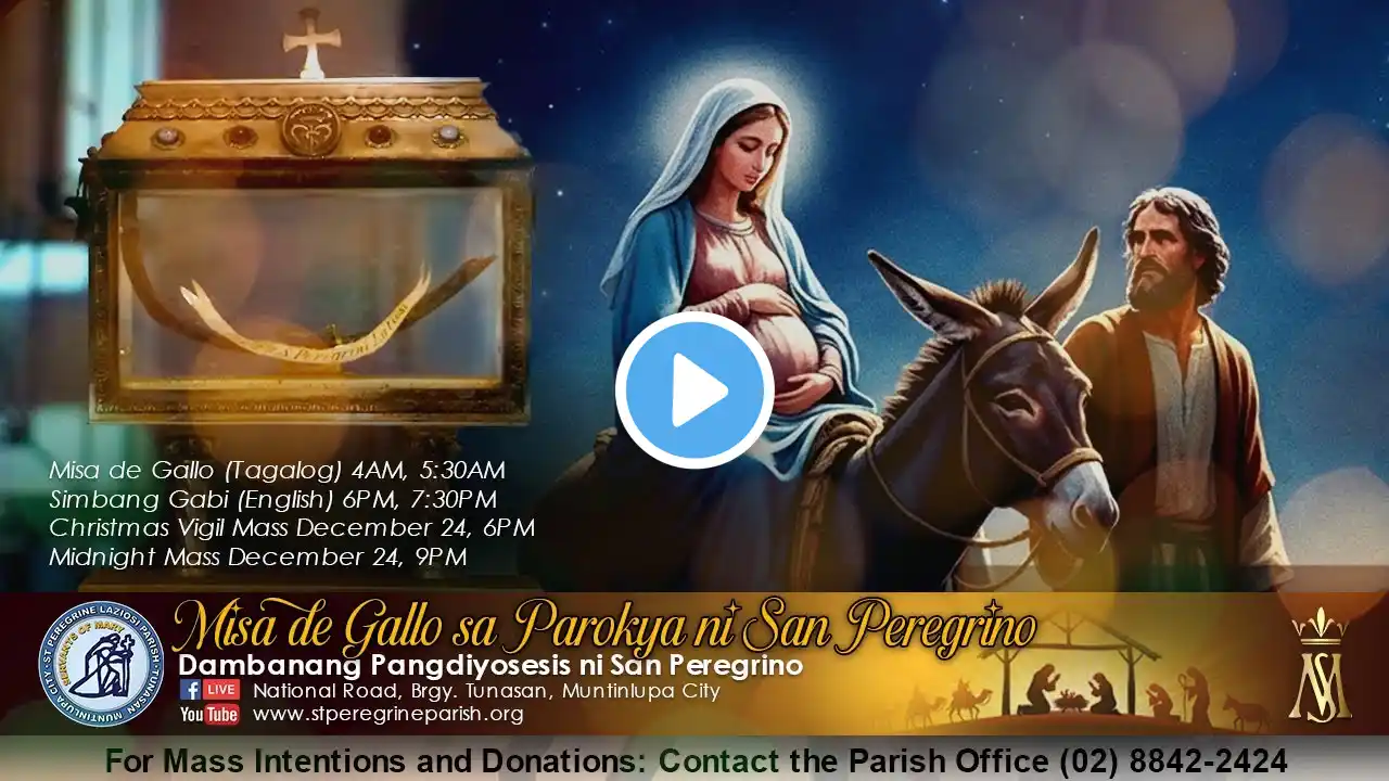 LIVE: 4:00AM | Misa de Gallo Day 6 - Disyembre 21, 2024