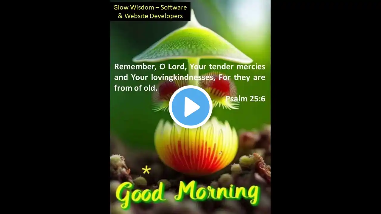 Psalm 25:6 - Remember, O Lord, Your tender mercies and Your lovingkindnesses #bibleverse