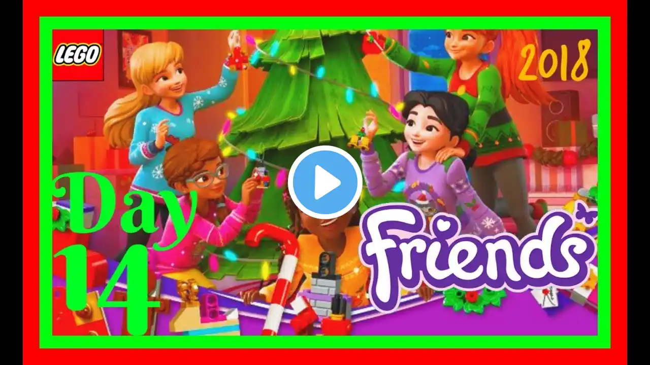 Lego Friends Day 14 Advent Calendar 2018  Christmas Decorations