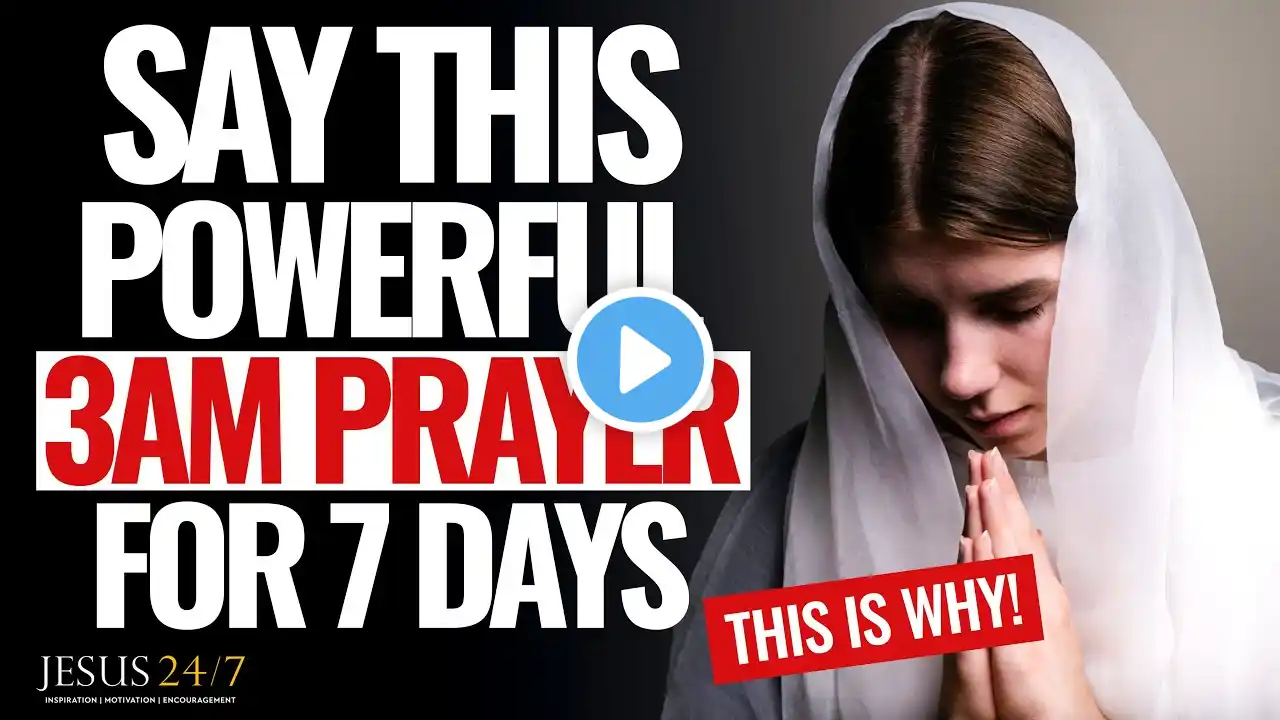 Pray This When You Wake Up in the Morning | Powerful Breakthrough Prayer (Christian Inspiration)