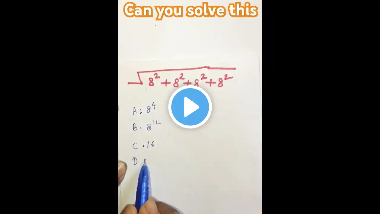 Can you solve this #shortvideo #maths #sqauretrick #mathshortcuts #buget20235