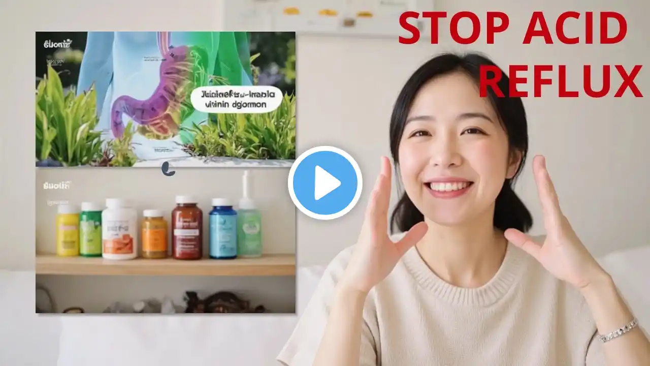 5 Essential Vitamins to Cure Acid Reflux for Good โ Watch Before Itโs Too Late! ๐๐