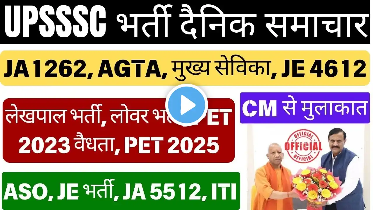 Up Lekhpal New Vacancy 2025 | Pet 2023 Validity | Upsssc Latest News | PET 2025 Notification |Upsssc