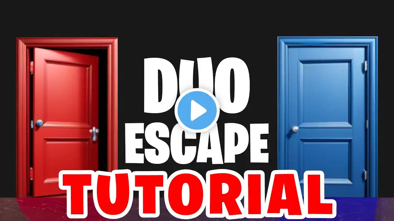 Official Tutorial: 🔴 DUO ESCAPE ROOM 🔵 - KAJAN - Fortnite Creative