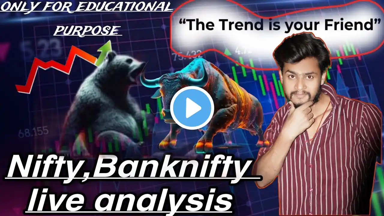 28 feb nifty banknifty live analysis  #stockmarket #optionstrading #livetrading @TradewithYadavji23