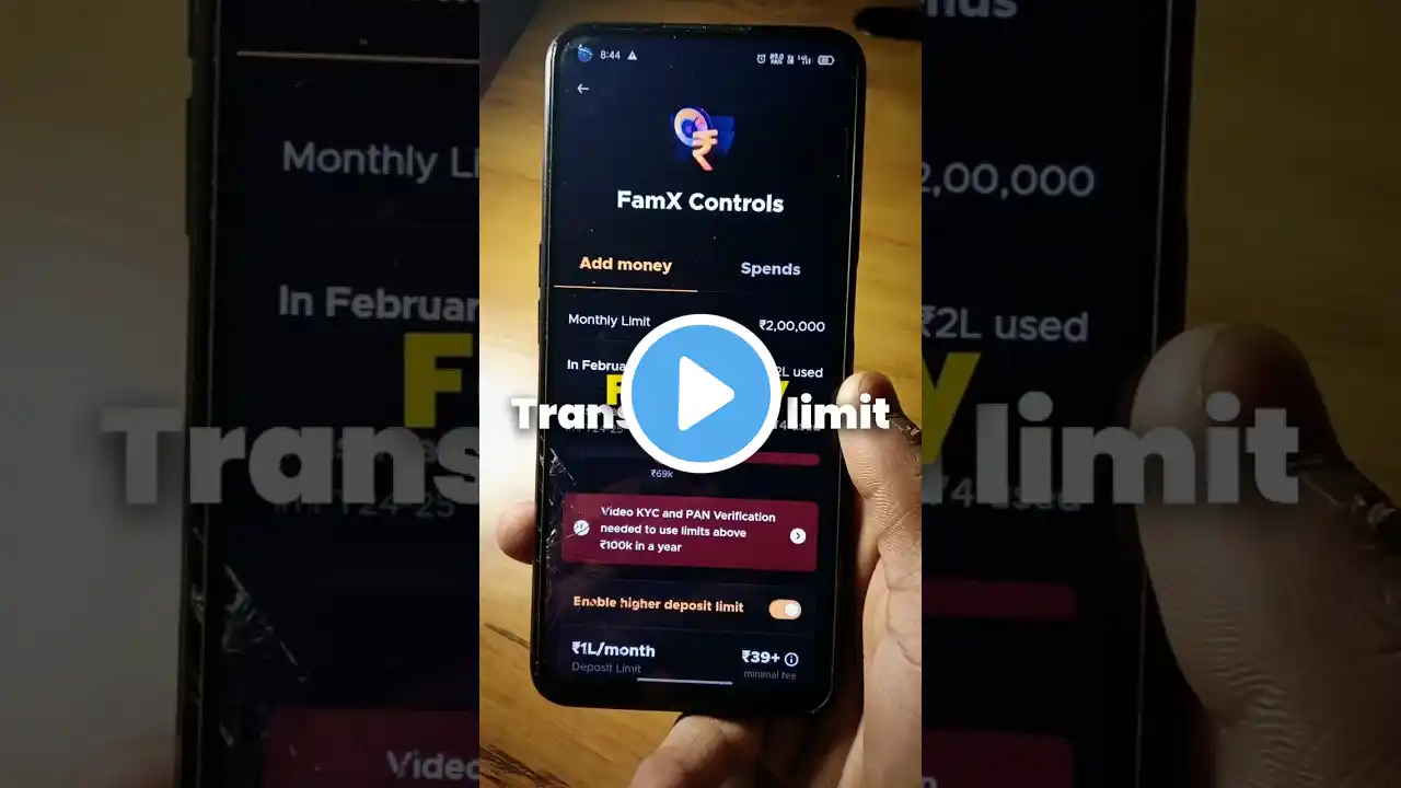 Fampay Transection limits kaise badhaye | Fampay Transection limits | Fampay Payment limits |