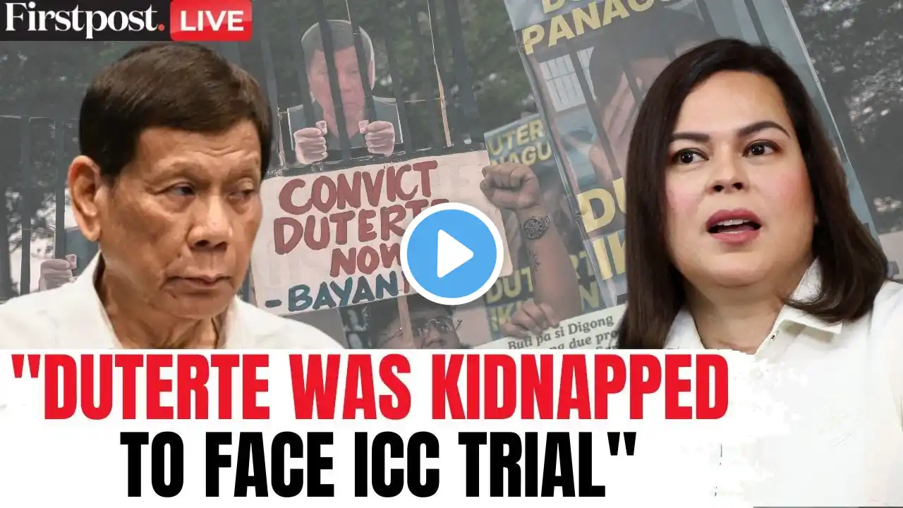 Duterte Hearing LIVE: Lawyer Says Philippines' Duterte Was 'Abducted', Too Ill to Testify at ICC