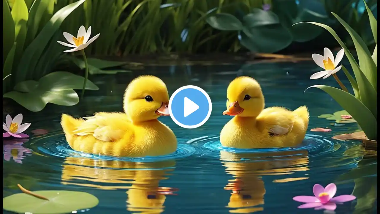 Baby Duck Quack Quack Quack Rhyme Song | Popular Nursery Rhyme | Educational Kids Songs