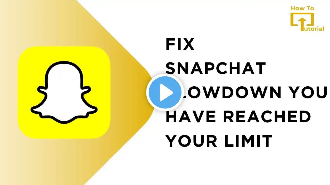 How to Fix Snapchat Slow Down You Have Reached Your Limit | Snapchat Add Friends Limit Problem 2024