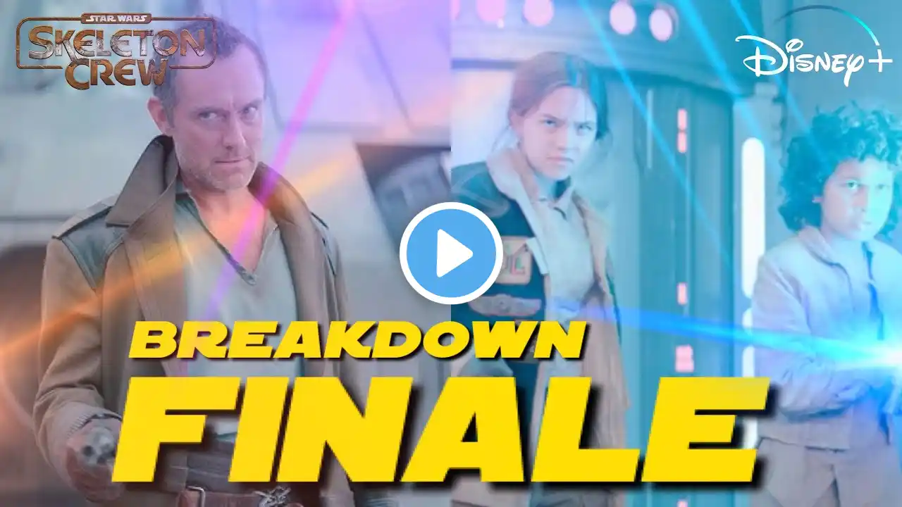 STAR WARS SKELETON CREW FINALE BREAKDOWN! Star Wars Easter Eggs, Star Wars Explained, Star Wars