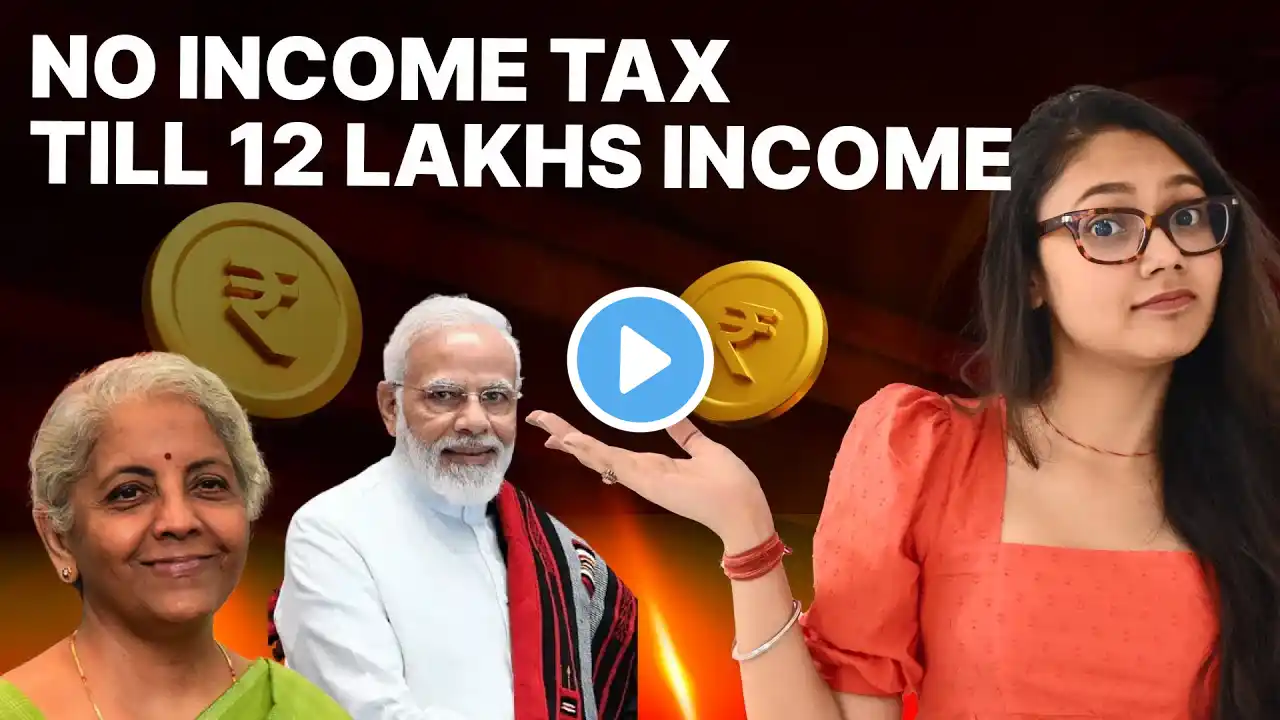 BIG RELIEF! No Income Tax Up to ₹12 Lakh | Union Budget 2025 Highlight #trending #viralvideo #budget