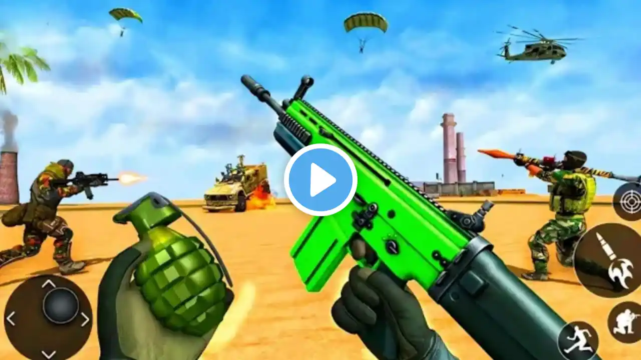 Counter Shooting Attack - FPS Shooting Games - Android GamePlay