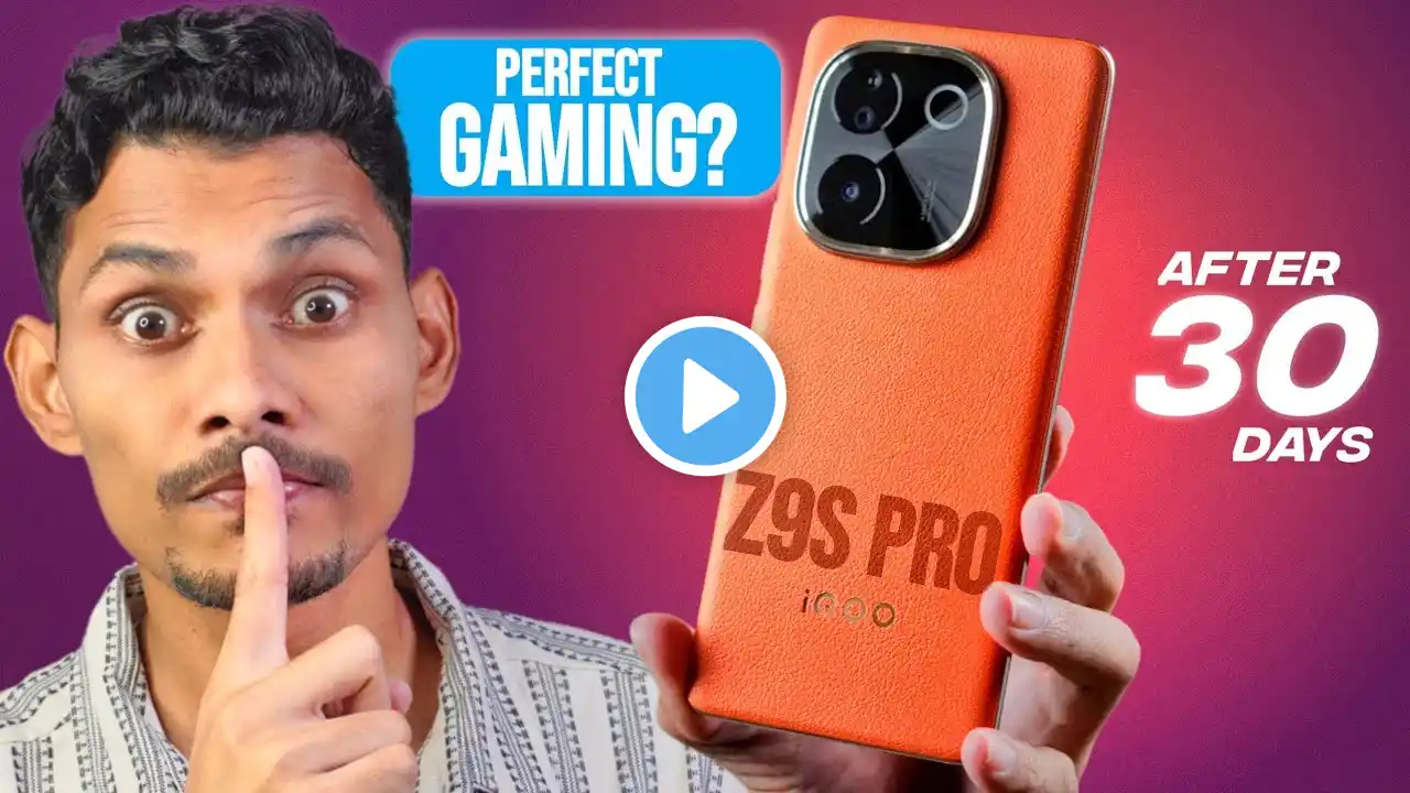 IQOO Z9S Pro Review after 30 Days Later - Perfect & Gaming Phone Under 22K ??