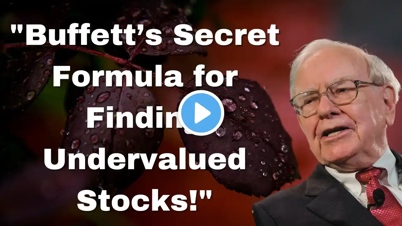 Warren Buffett's SECRET to Calculating Intrinsic Value