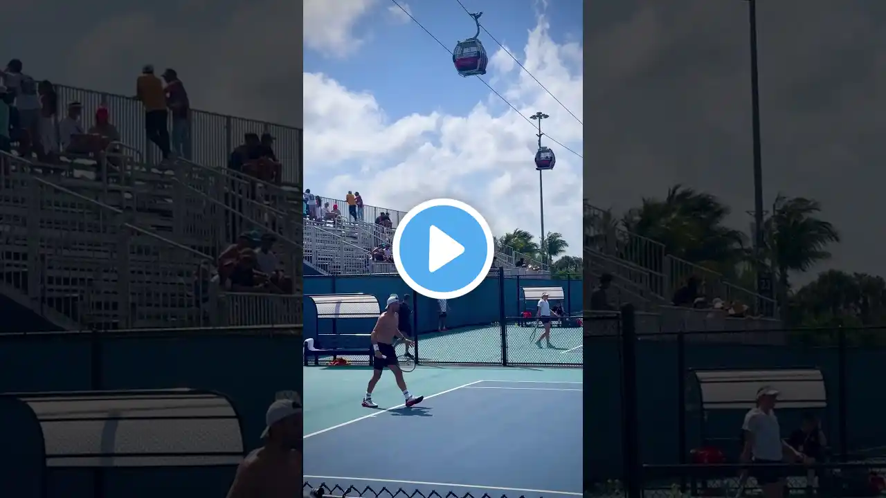 Dimitrov Practice Miami Open 2025 - Sunday March 16