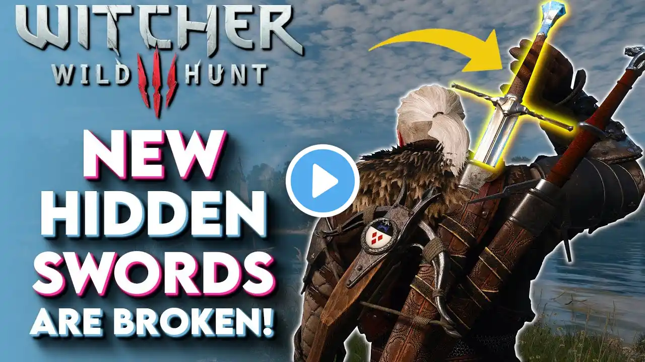 These NEW Witcher Swords Are OP! - BEST New Game+ Swords - Witcher 3 Patch 4.01