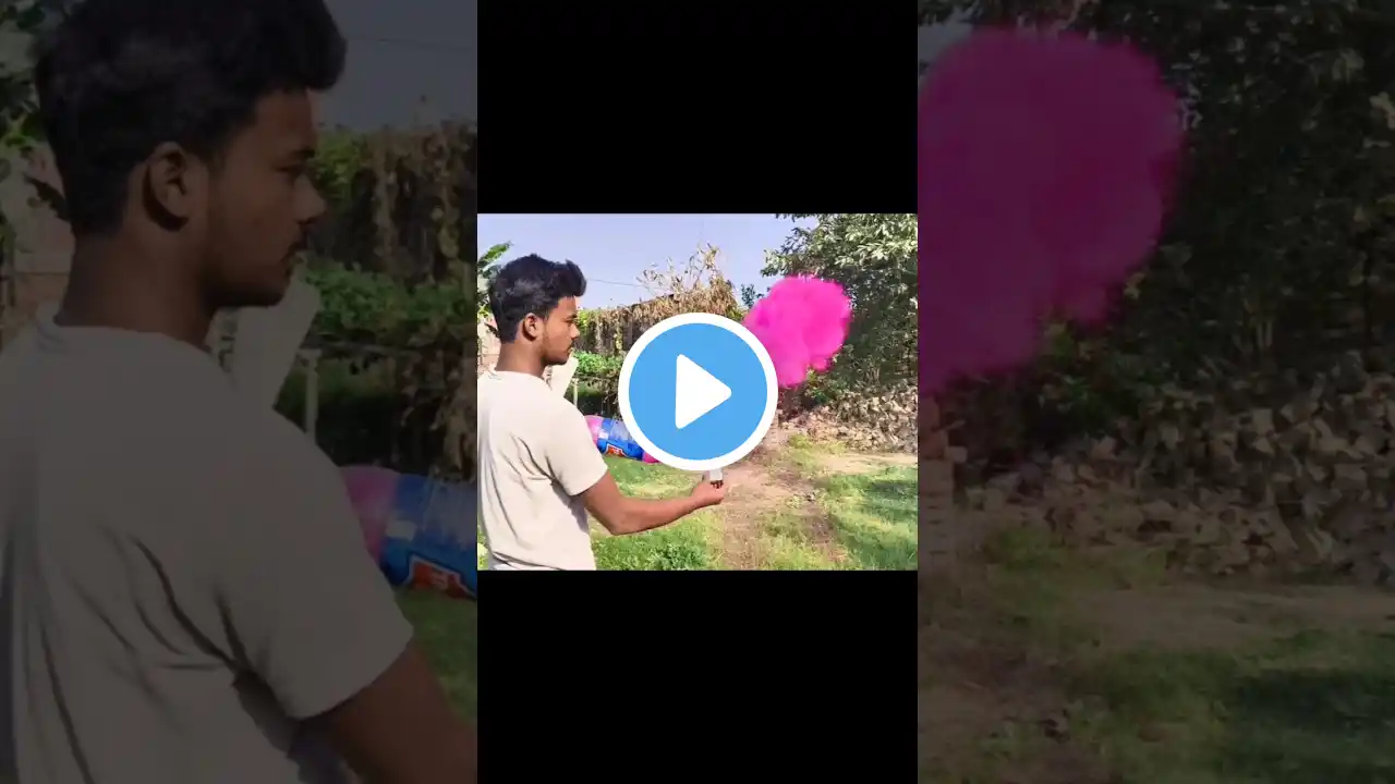 Holi special project 💥#holi #special #shorts #viralvideo #diy #trending #scienceproject #experiment